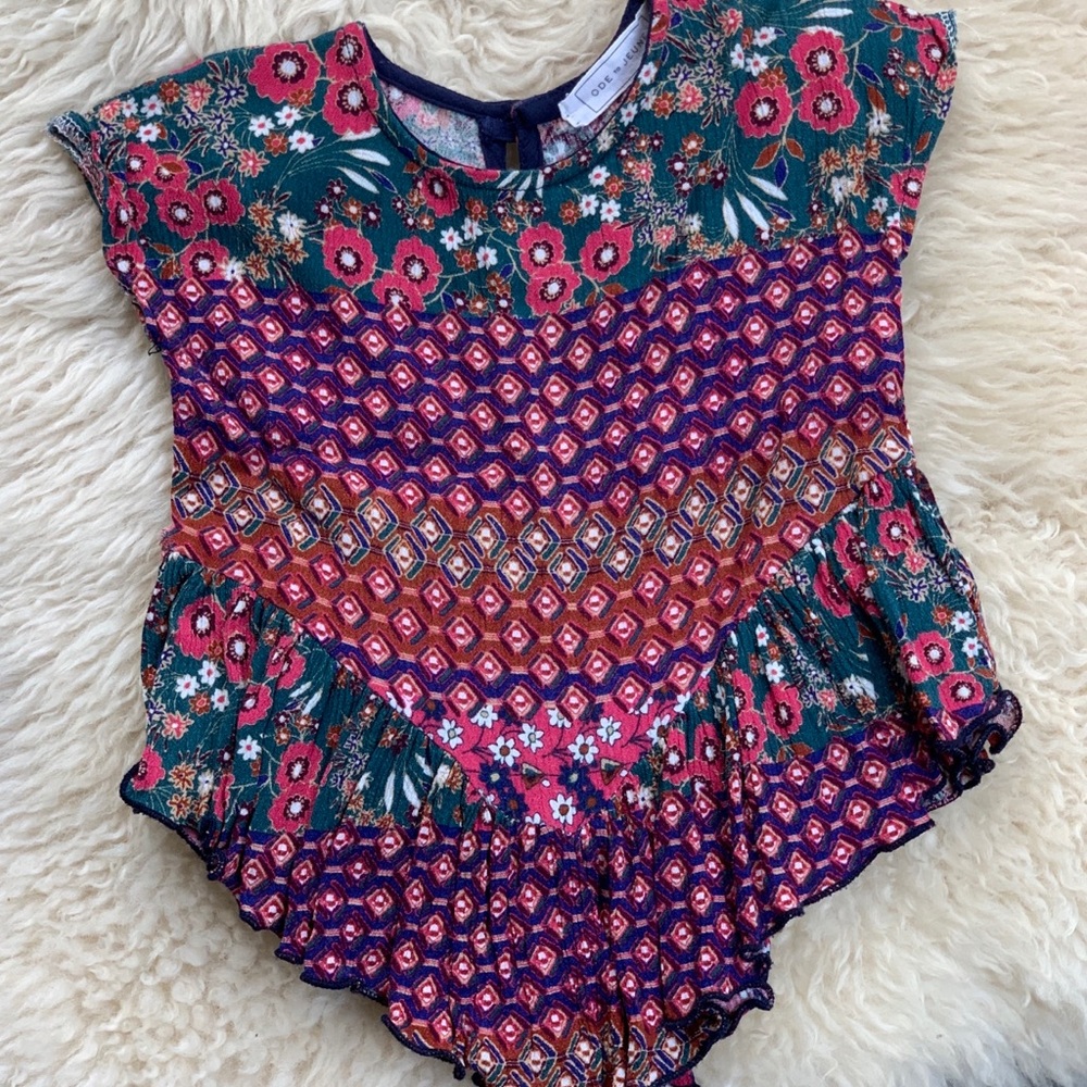 Ode to Jeune Plum Daisy Lynch Top